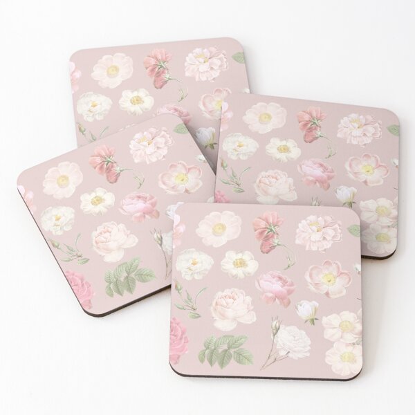 Item preview, Blush Pink Floral Painting designed and sold by newburyboutique.