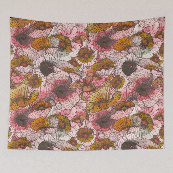 Item preview, Patterned poppies designed and sold by CatalanART.