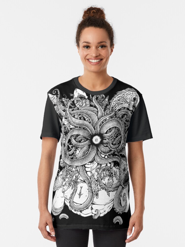 Alternate view of Deep thoughts Graphic T-Shirt