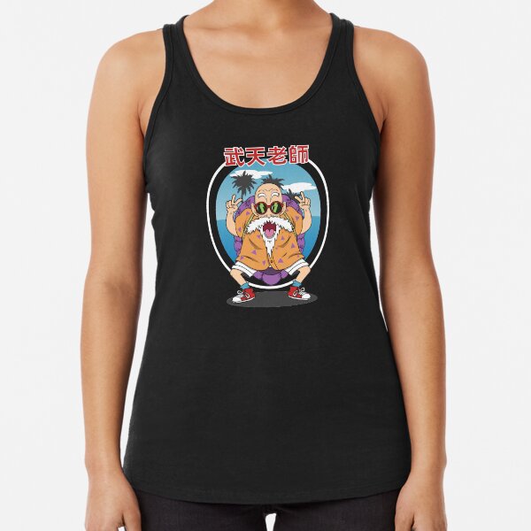 Master Roshi Ball Z Turtle King Kai Dragon Tank Top