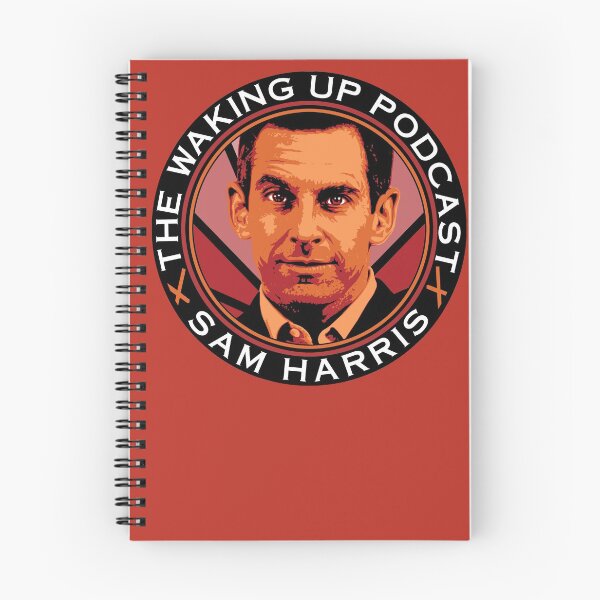 Item preview, Sam Harris JRE Waking Up Podcast Poster designed and sold by AMehroke.