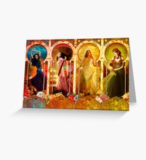 Joy Faith Hope & Love Greeting Card