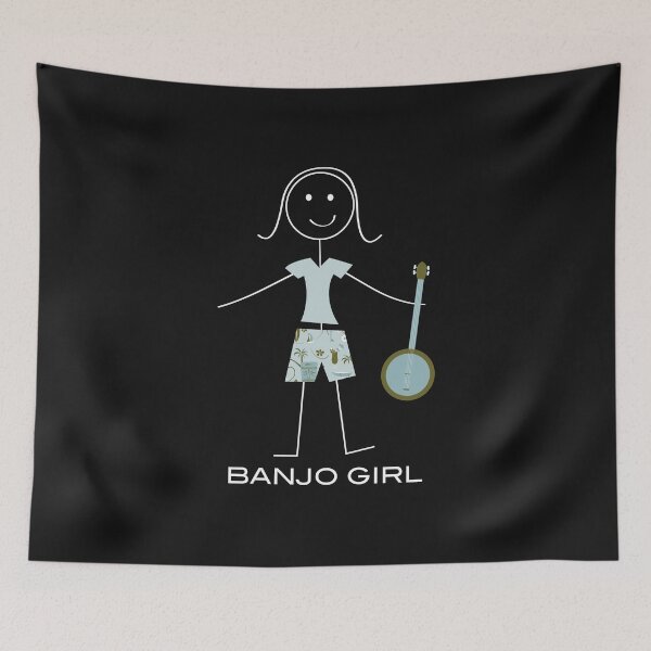 Item preview, Funny Womens Banjo Girl designed and sold by whyitsme.