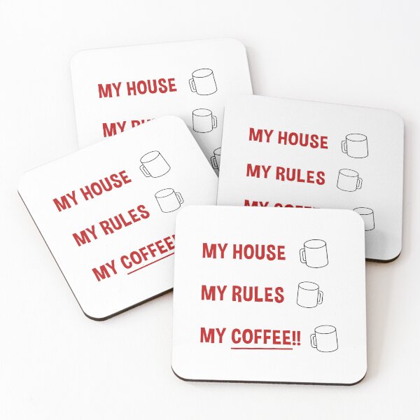 Item preview, Knives Out - "My House, My Rules, My Coffee!"  designed and sold by alynnaalcira.