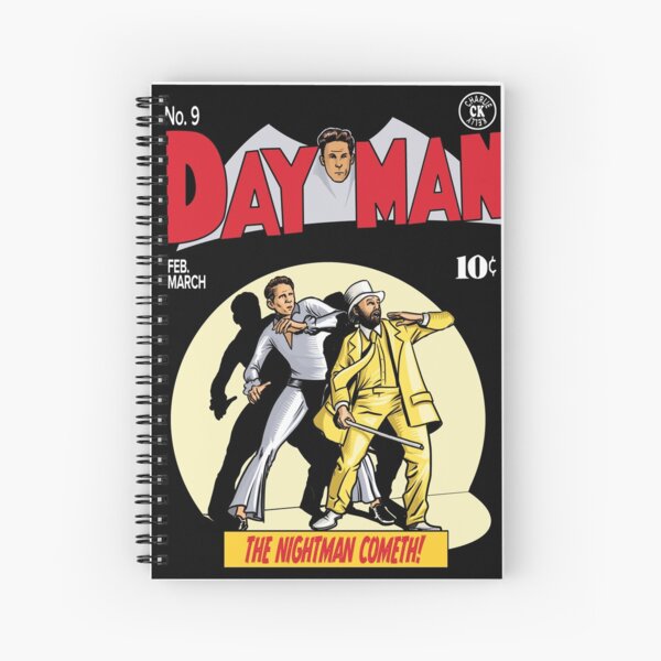 Dayman - The Nightman Cometh Spiral Notebook