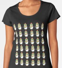 OMG Santa Coming Premium Scoop T-Shirt