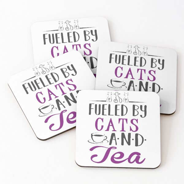 Item preview, Fueled by Cats and Tea designed and sold by KsuAnn.