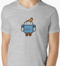 TinDroid Men's V-Neck T-Shirt