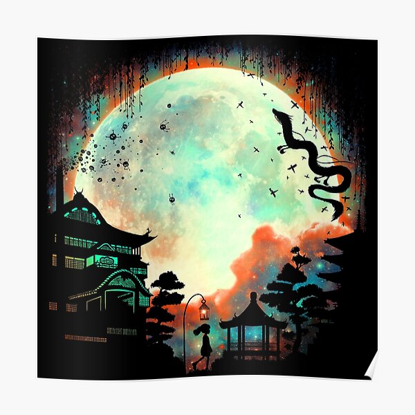 Thermal Moon Poster