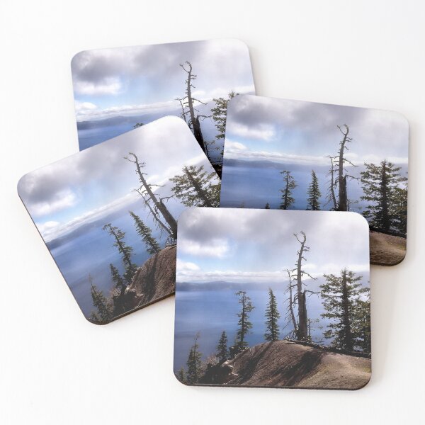 Item preview, Trees on the Rim - Crater Lake National Park designed and sold by Kathy Weaver.