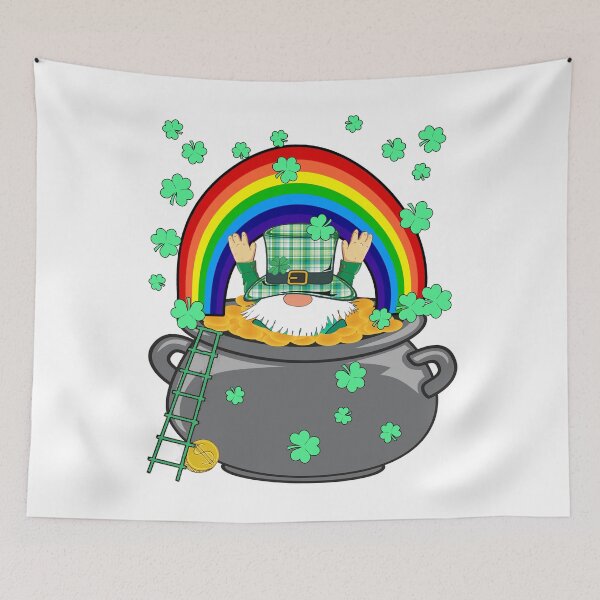 Item preview, Cute Leprechaun Trap Funny Pot Of Gold Rainbow Irish designed and sold by funnytshirtemp.