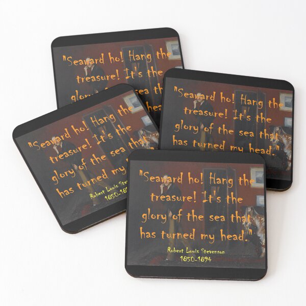Item preview, Seaward Ho Hang The Treasure - Stevenson designed and sold by CrankyOldDude.