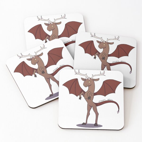 Item preview, Cartoony Jersey Devil Cryptid designed and sold by tonyghost.