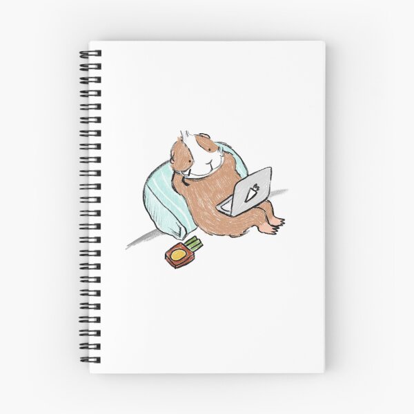 Item preview, Guinea pig watching movie designed and sold by mondesign26.