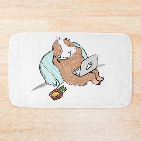 Item preview, Guinea pig watching movie designed and sold by mondesign26.