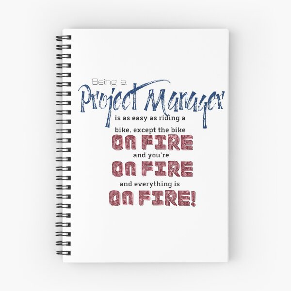 Item preview, Copy of funny project manager saying on fire designed and sold by Awesomefamily.