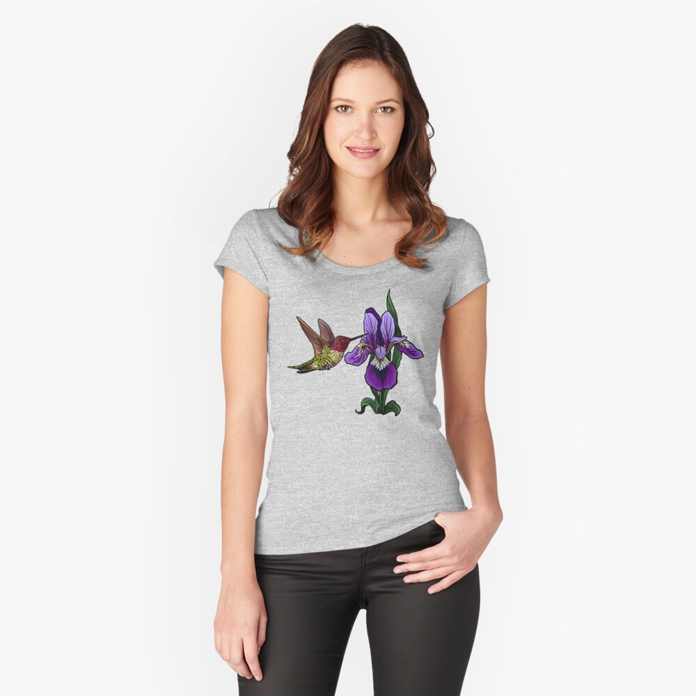Item preview, Fitted Scoop T-Shirt designed and sold by HollyPierson.