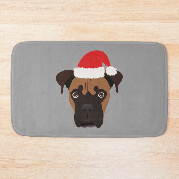 Item preview, Cachorro boxer navideño designed and sold by KCPetPortraits.