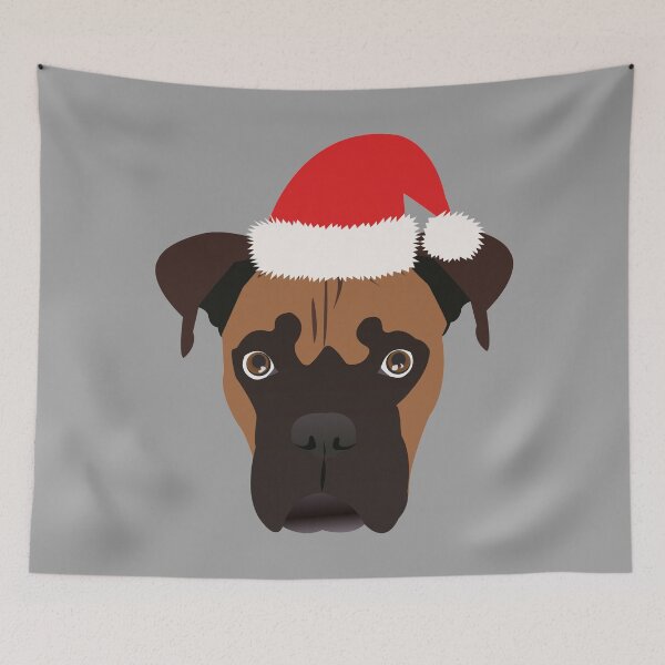 Item preview, Christmas Boxer Puppy designed and sold by KCPetPortraits.
