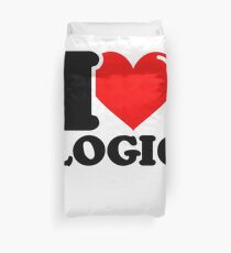 I Love Logic Duvet Cover