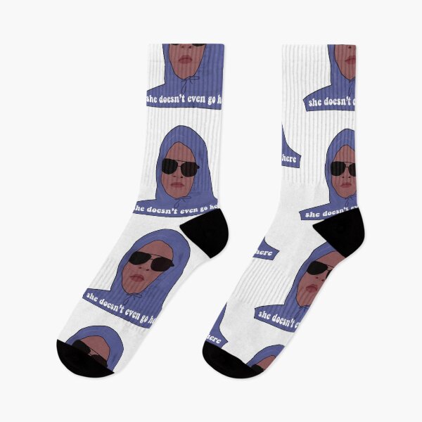 Item preview, She Doesn’t Even Go Here designed and sold by trendstixkers.