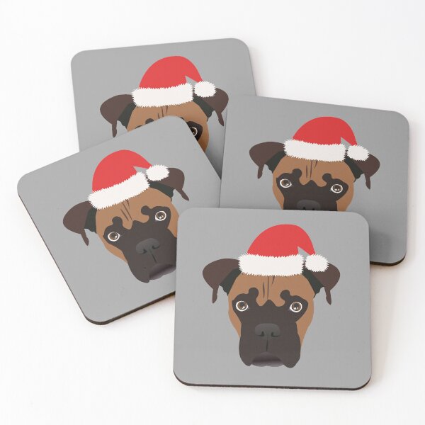 Item preview, Christmas Boxer Puppy designed and sold by KCPetPortraits.