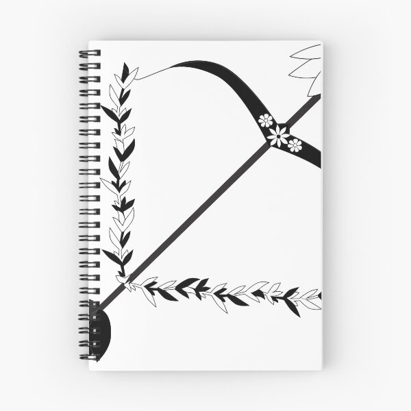 Item preview, Flower Bow & Arrow designed and sold by Danielle Fay.