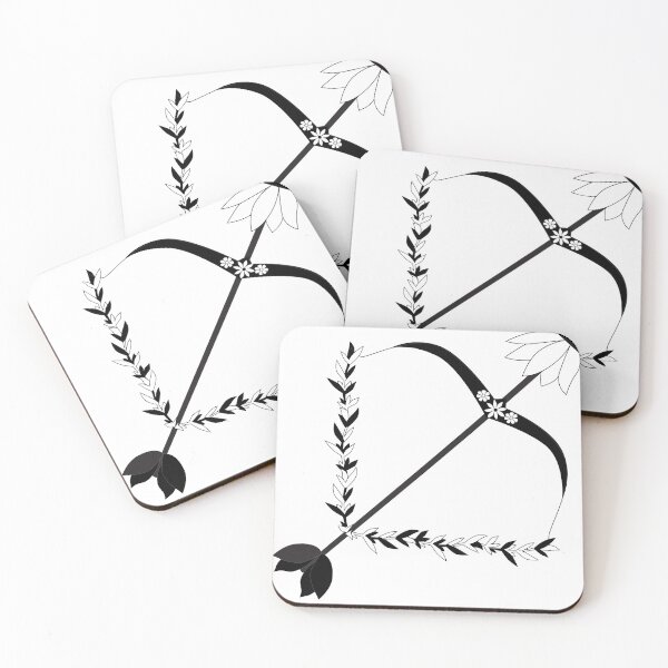 Item preview, Flower Bow & Arrow designed and sold by Danielle Fay.