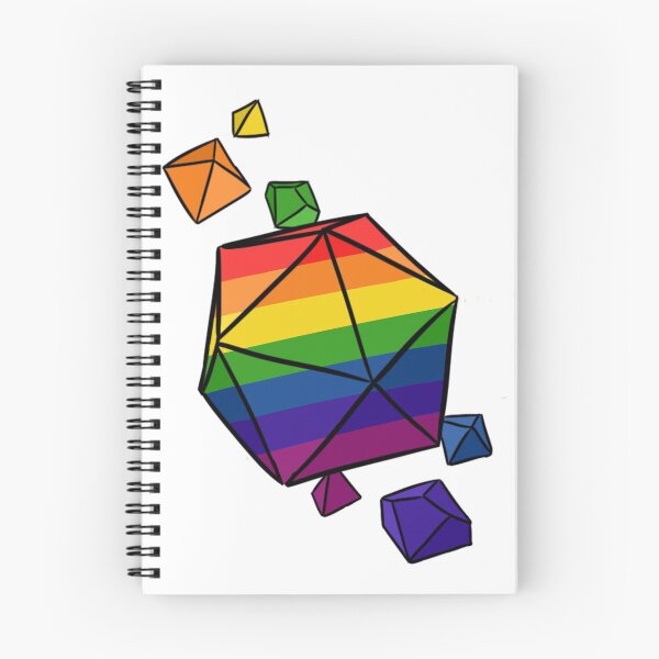 Item preview, Gay Pride Flag Dice Set designed and sold by Blizardstar.