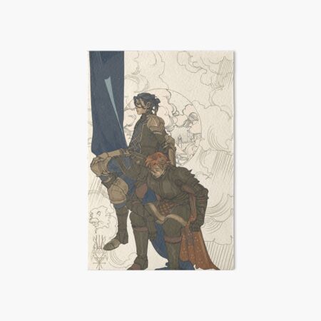 Felix and Sylvain Art Board Print