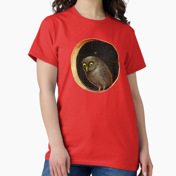 Item preview, Curious Owl Hieronymus Bosch Garden of Earthly Delights designed and sold by reapolo.