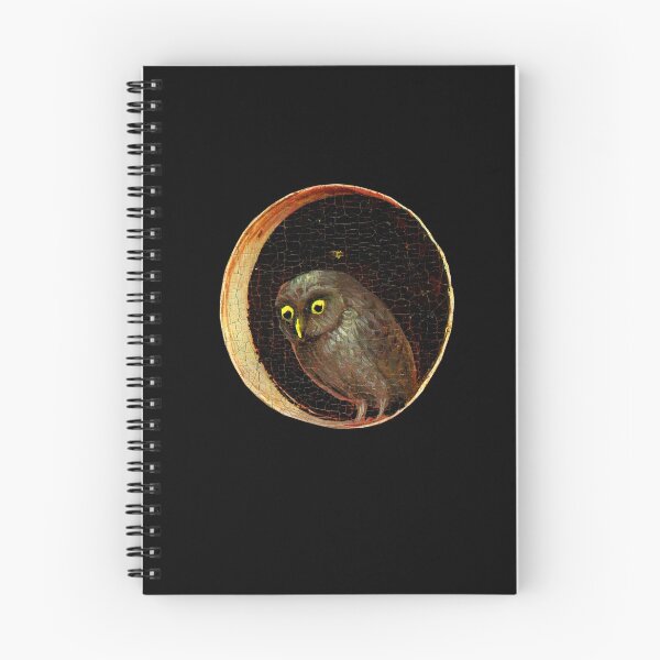 Item preview, Curious Owl Hieronymus Bosch Garden of Earthly Delights designed and sold by reapolo.
