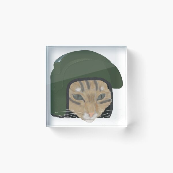 Item preview, tactical cat designed and sold by somethingstuff.