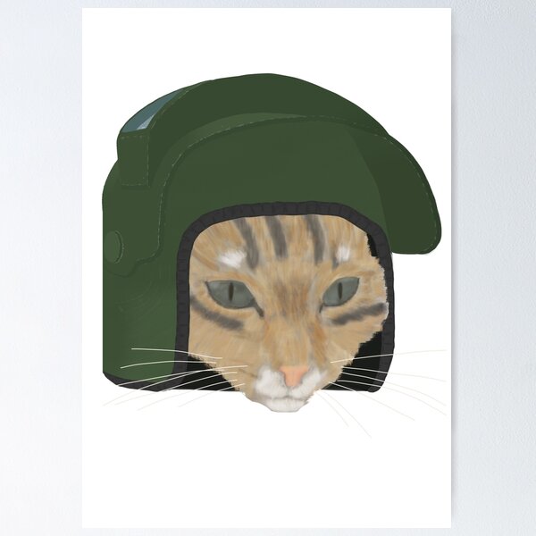 Item preview, tactical cat designed and sold by somethingstuff.