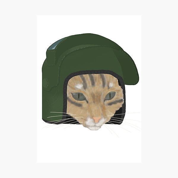 Item preview, tactical cat designed and sold by somethingstuff.
