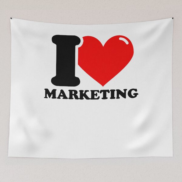 Item preview, I Love Marketing designed and sold by fabianb.