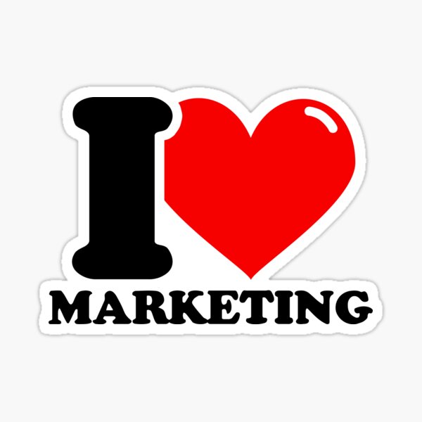 Item preview, I Love Marketing designed and sold by fabianb.