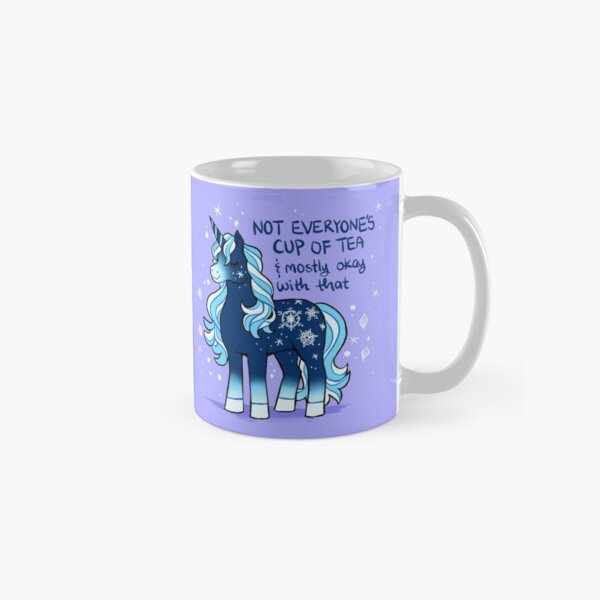 Aperçu de l'œuvre Licorne flocon de neige "Pas tout le monde" créée et vendue par thelatestkate.