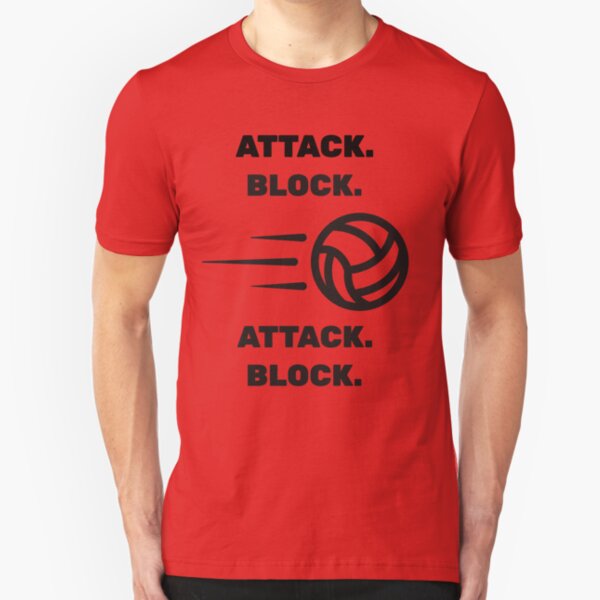 Attack Block, Attack Block Soccer Tee Slim Fit T-Shirt
