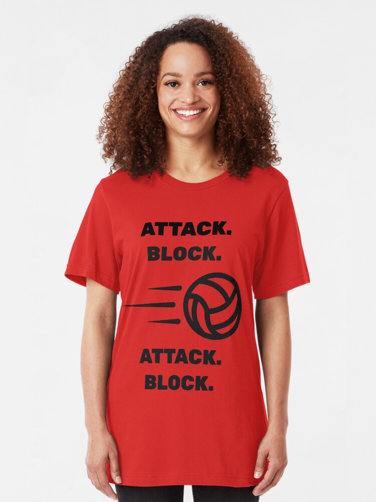 Alternate view of Attack Block, Attack Block Soccer Tee Slim Fit T-Shirt