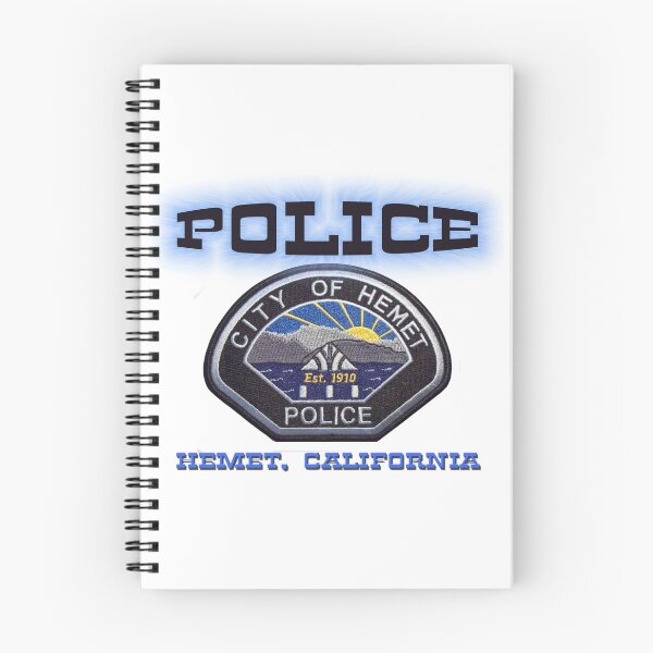 Item preview, HEMET CALIFORNIA POLICE designed and sold by Lawrence Baird.