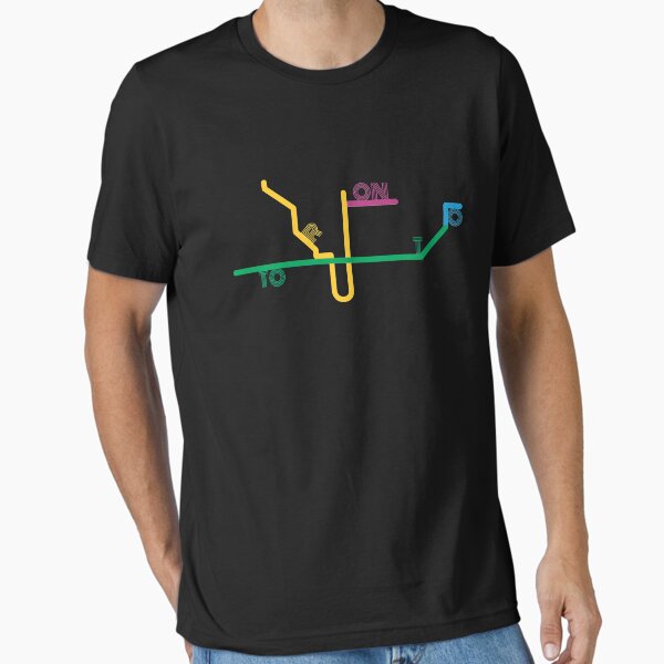 Vista previa del artículo con la obra «Líneas de metro de Toronto 2019», diseñado y vendido por cheekenpeeg.