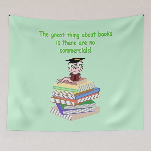 Item preview, Book Worm designed and sold by Frankie Cat Photography.