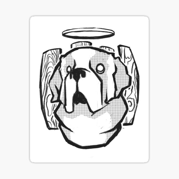 St bernard Sticker