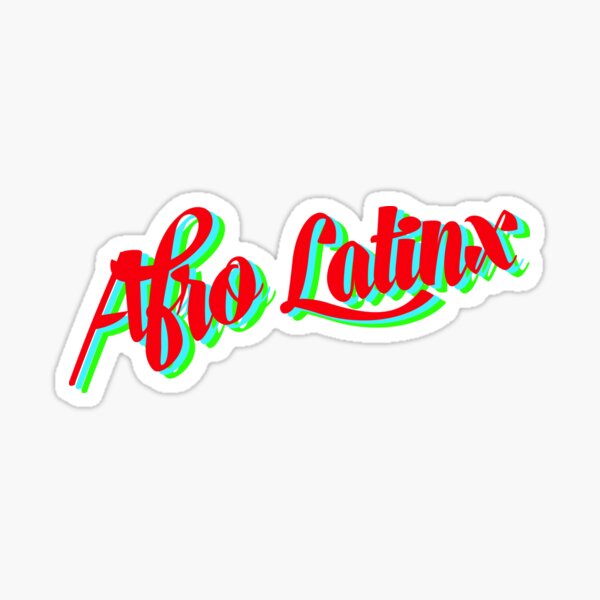 Item preview, Afro-Latinx Script Text designed and sold by blackartmatters.