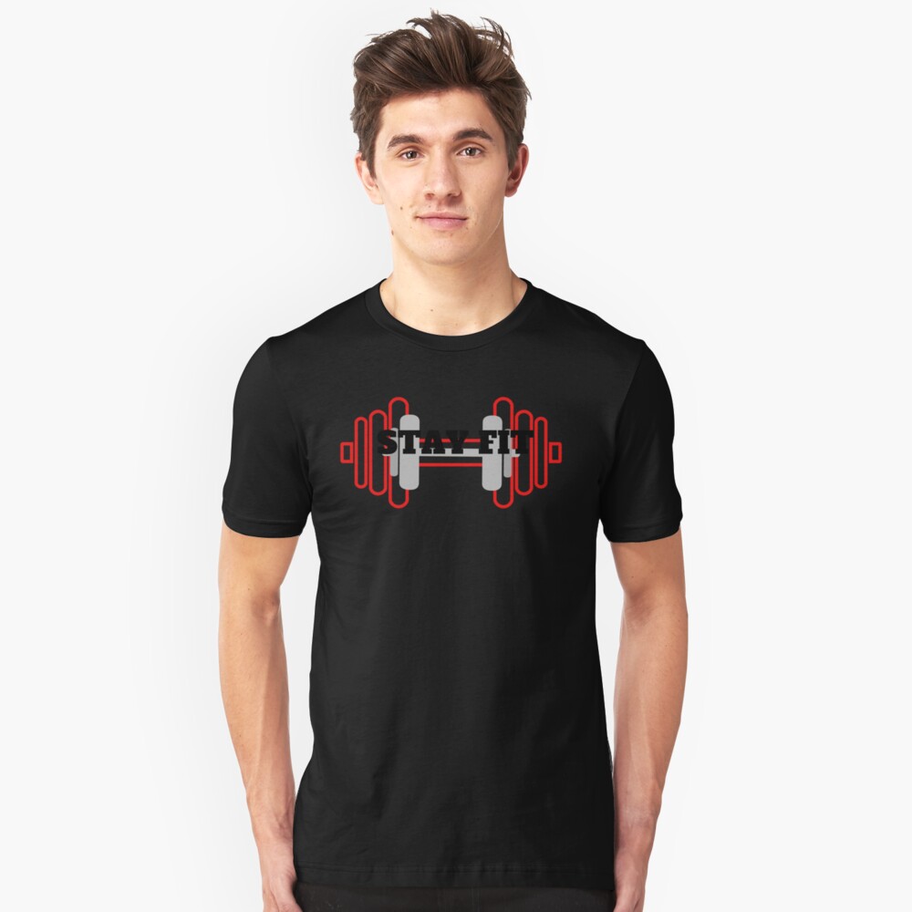 Stay Fit, Fitness Slim Fit T-Shirt