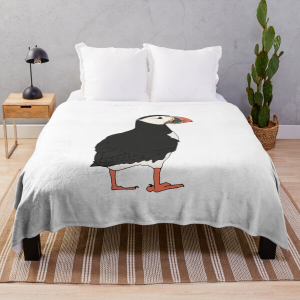 Item preview, Atlantic Puffin Illustration Looking Sideways designed and sold by stephaniepeters.