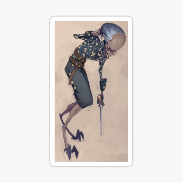 Space Pirate Sticker