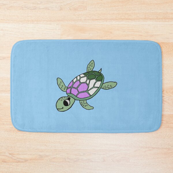 Item preview, Genderqueer Pride Turtle designed and sold by Kai Alexander.