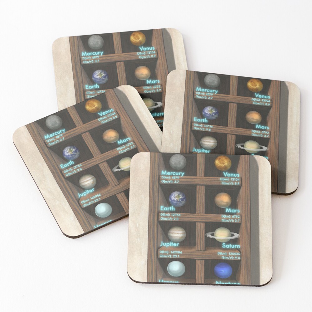 Item preview, Coasters (Set of 4) designed and sold by Octomanart.